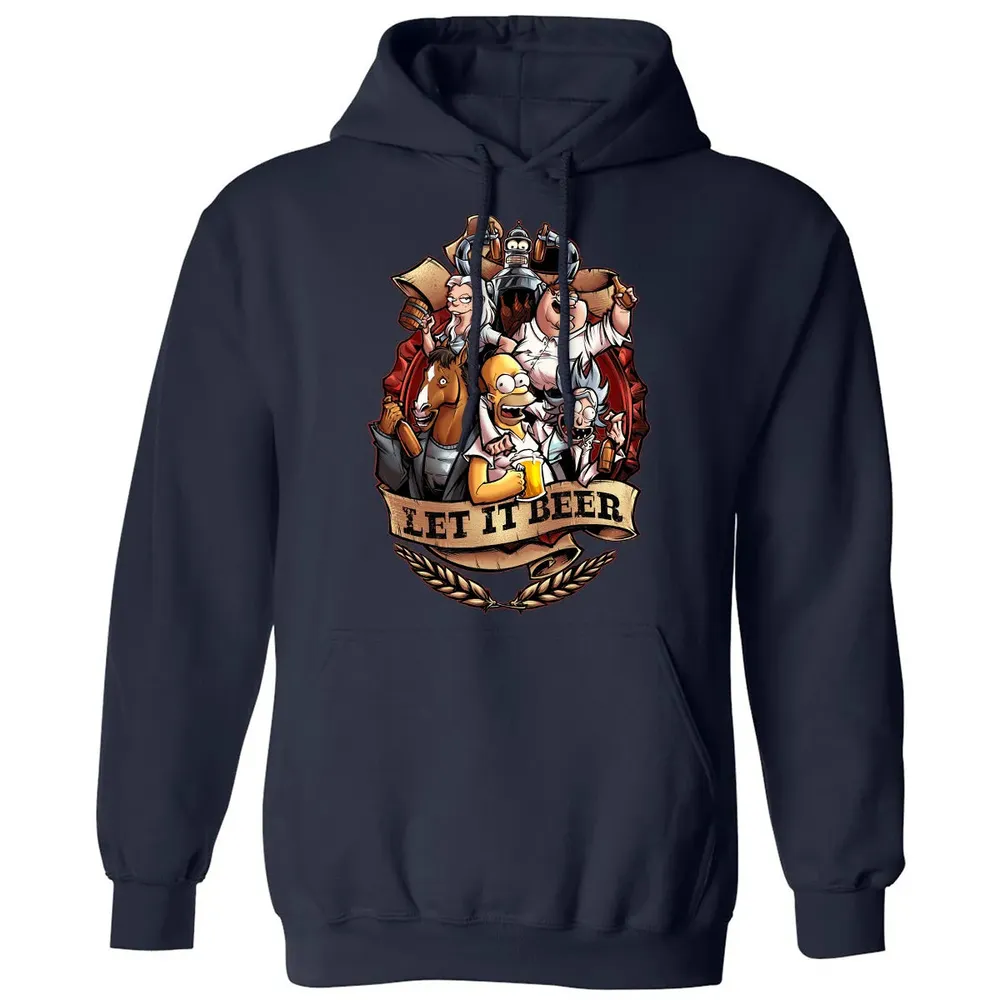 Let It Beer Classic Unisex Hoodie - 2