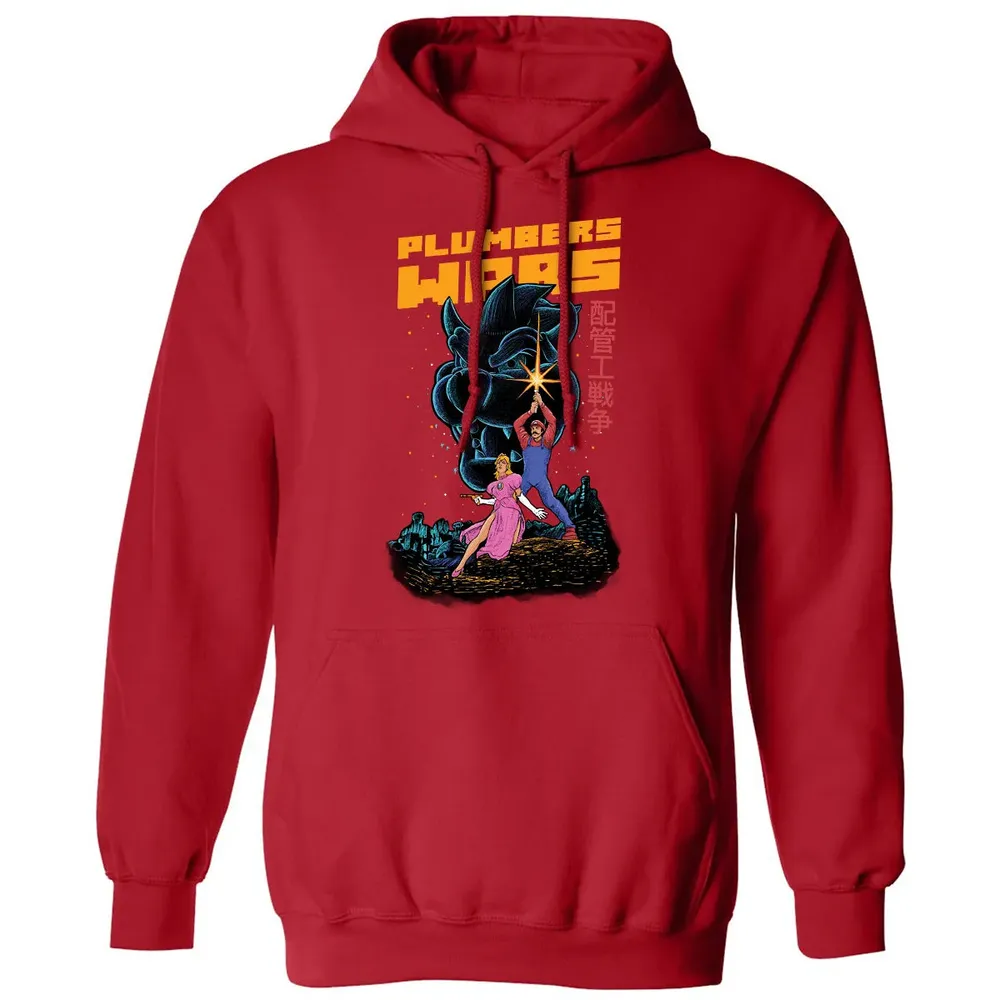 Plumbers Wars Classic Unisex Hoodie - 5