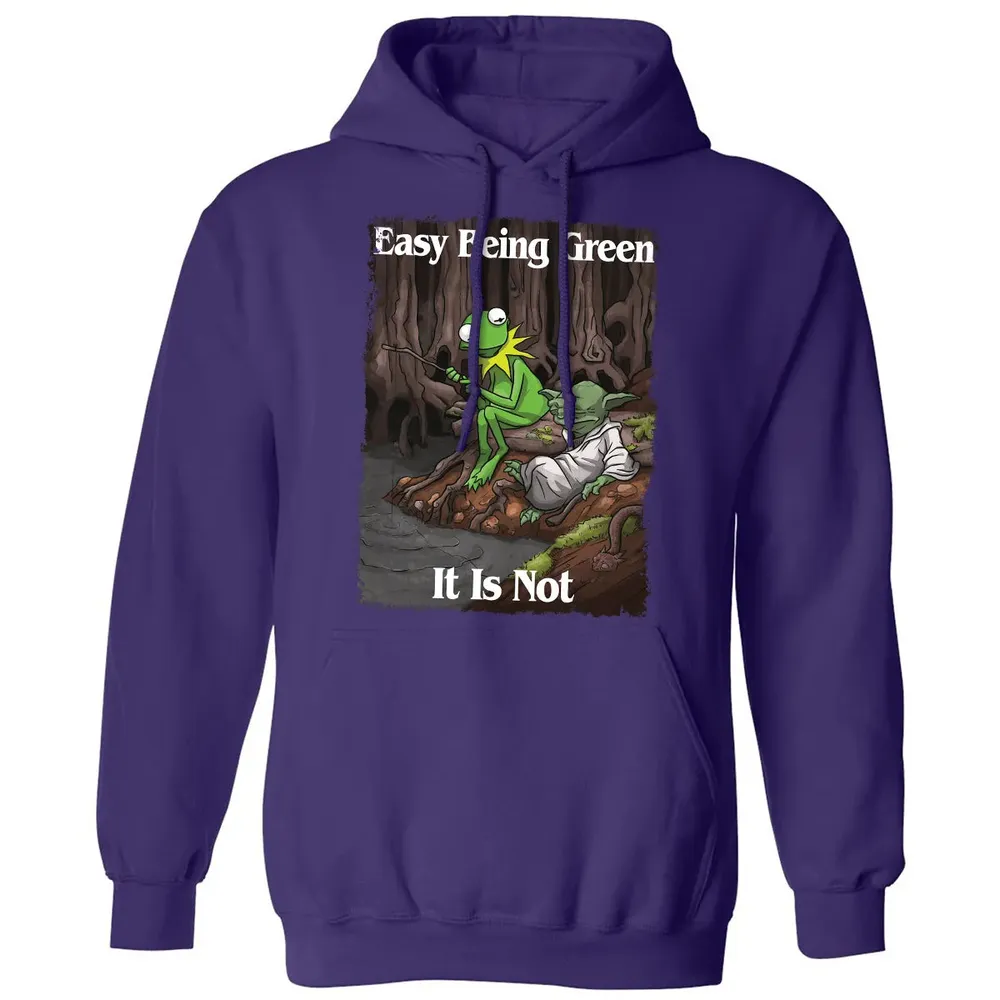Easy Being Green It Is Not Classic Unisex Hoodie - 6