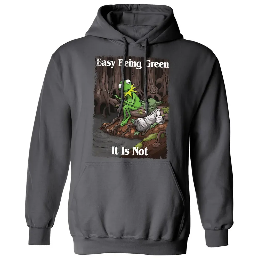 Easy Being Green It Is Not Classic Unisex Hoodie - 7