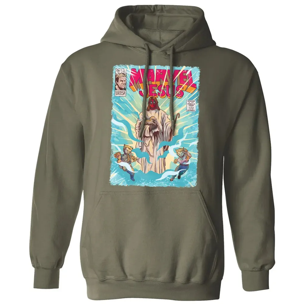 Jesus Comic Classic Unisex Hoodie - 4