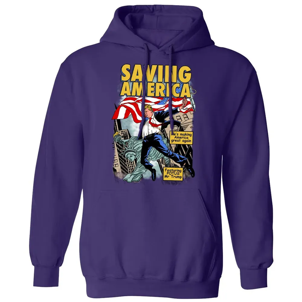 Saving America Classic Unisex Hoodie - 6