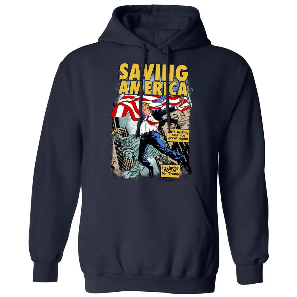 Saving America Classic Unisex Hoodie - 2
