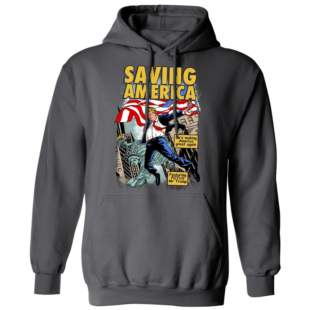Saving America Classic Unisex Hoodie - 7