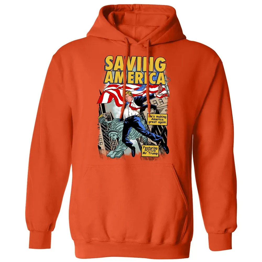 Saving America Classic Unisex Hoodie - 10