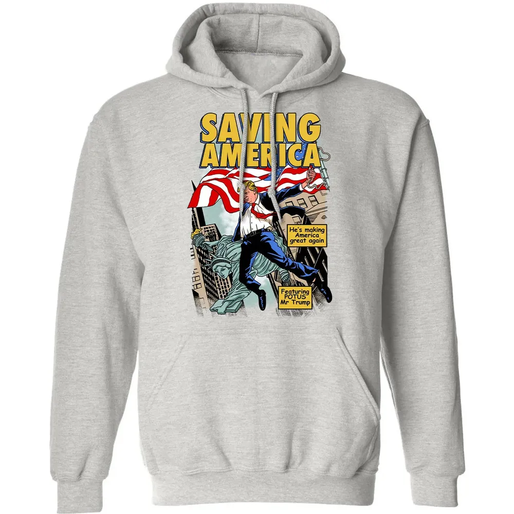 Saving America Classic Unisex Hoodie - 8