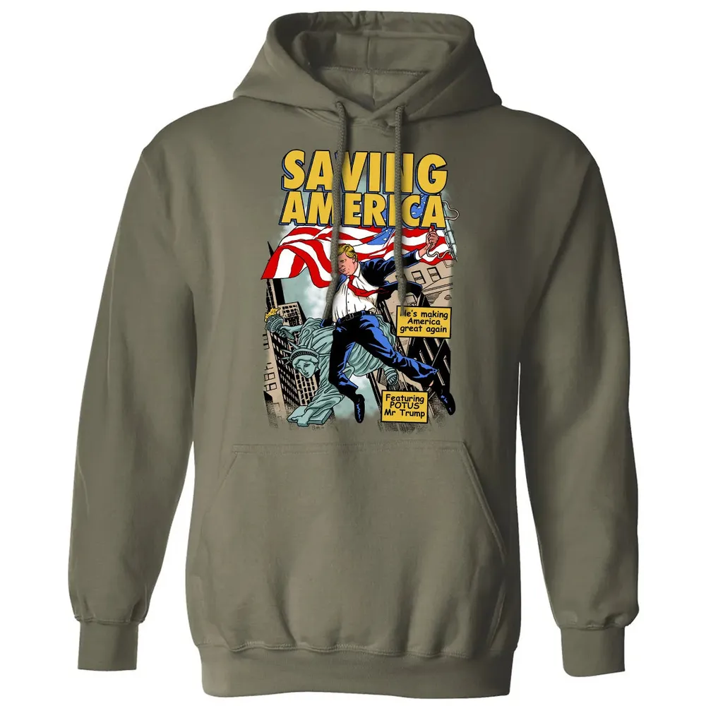 Saving America Classic Unisex Hoodie - 4