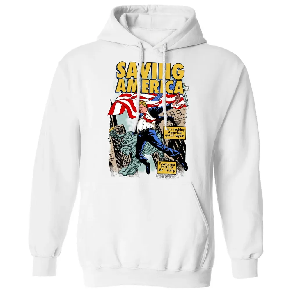 Saving America Classic Unisex Hoodie - 11