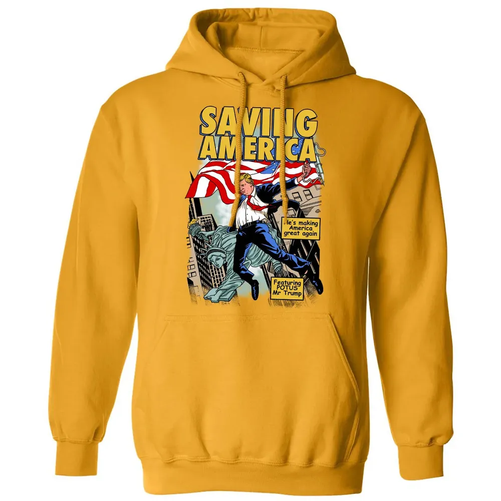 Saving America Classic Unisex Hoodie - 12