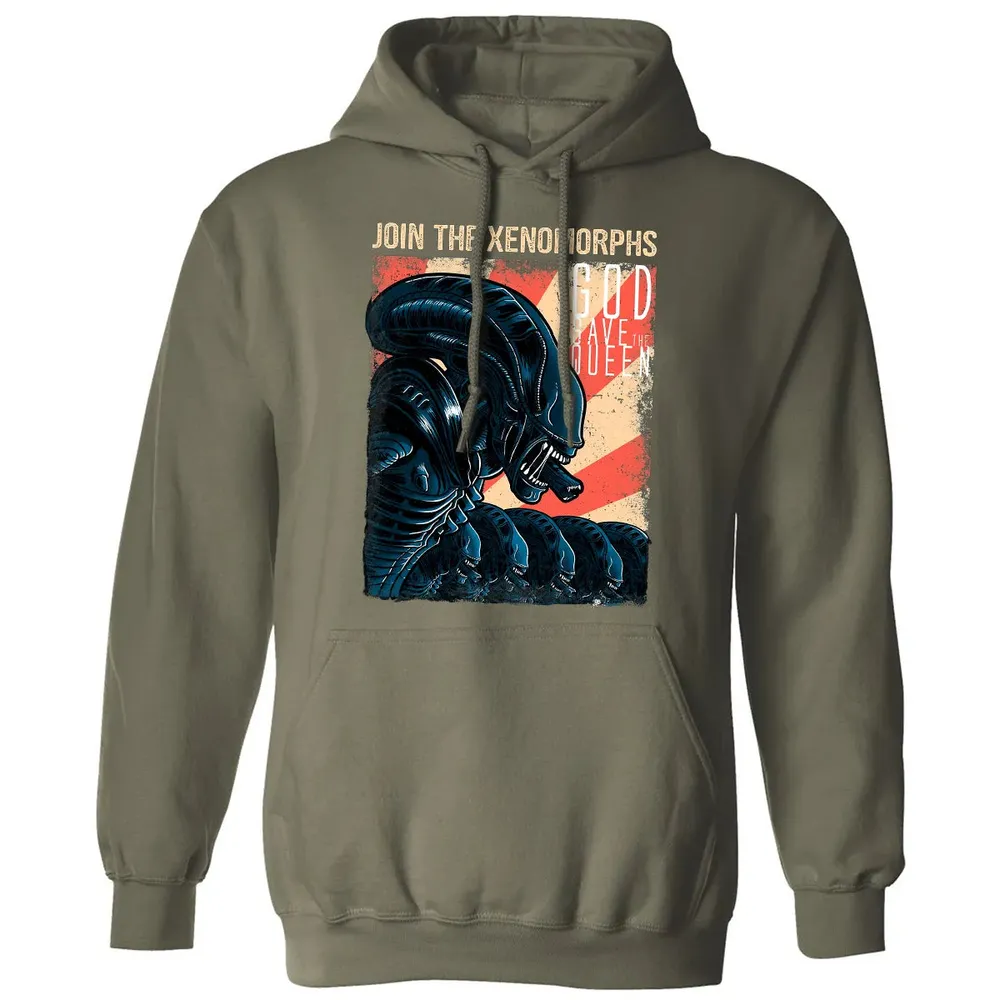 Join The Xenomorphs Classic Unisex Hoodie - 4