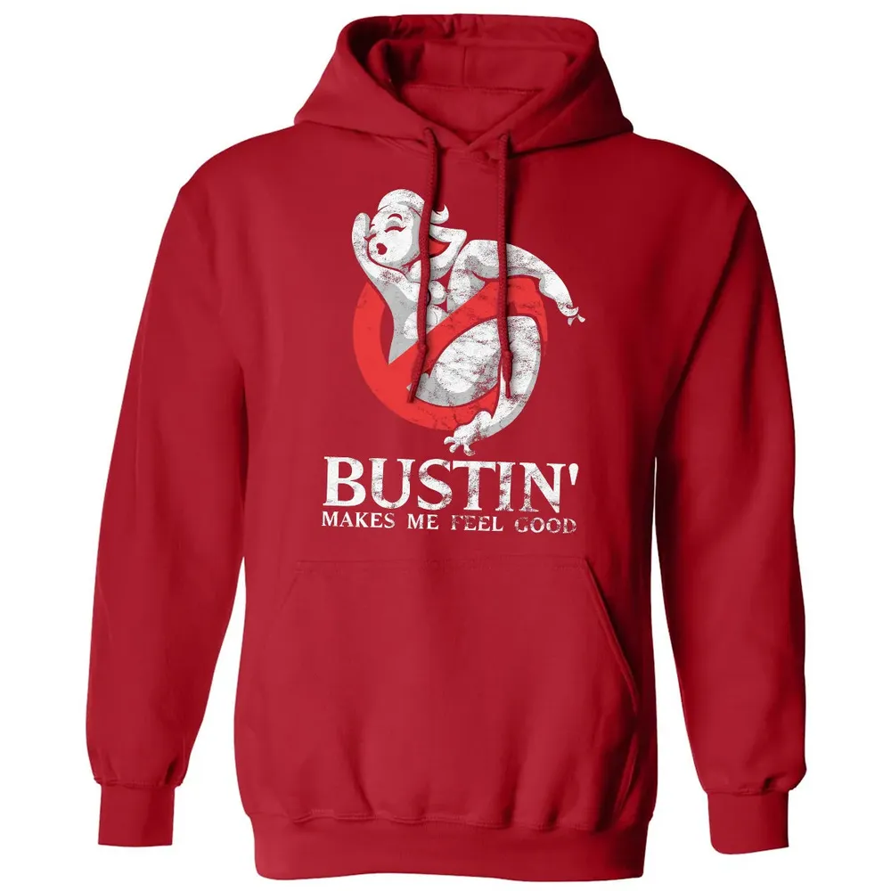 Busting Makes Me Feel Good Classic Unisex Hoodie - 5