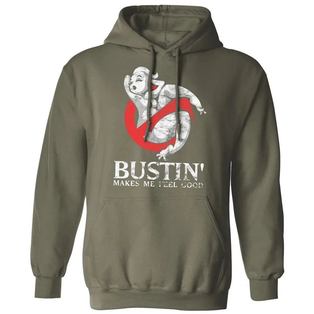 Busting Makes Me Feel Good Classic Unisex Hoodie - 4