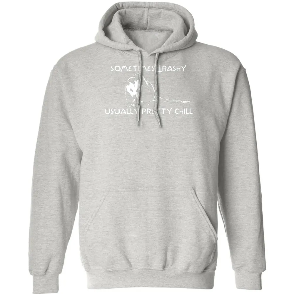 Sometimes Trashy Usually Pretty Chill Classic Unisex Hoodie - 8
