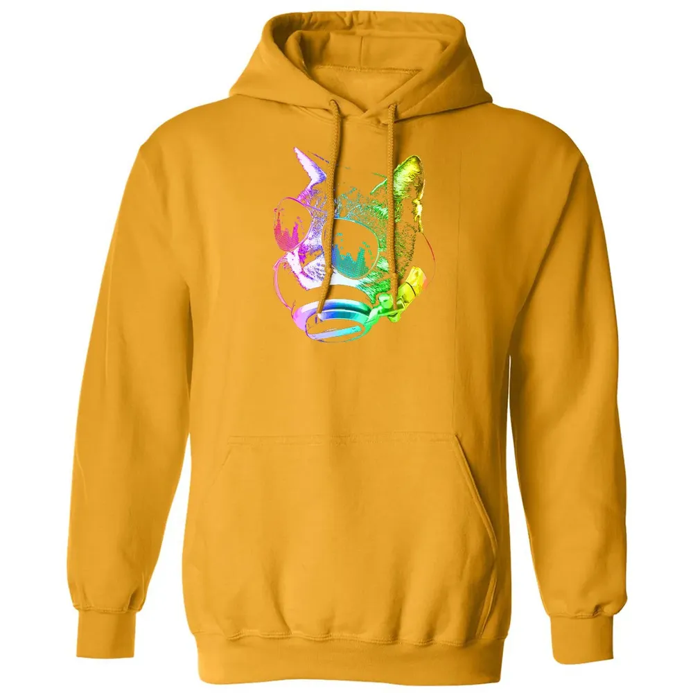 Rainbow Music Cat Classic Unisex Hoodie - 12