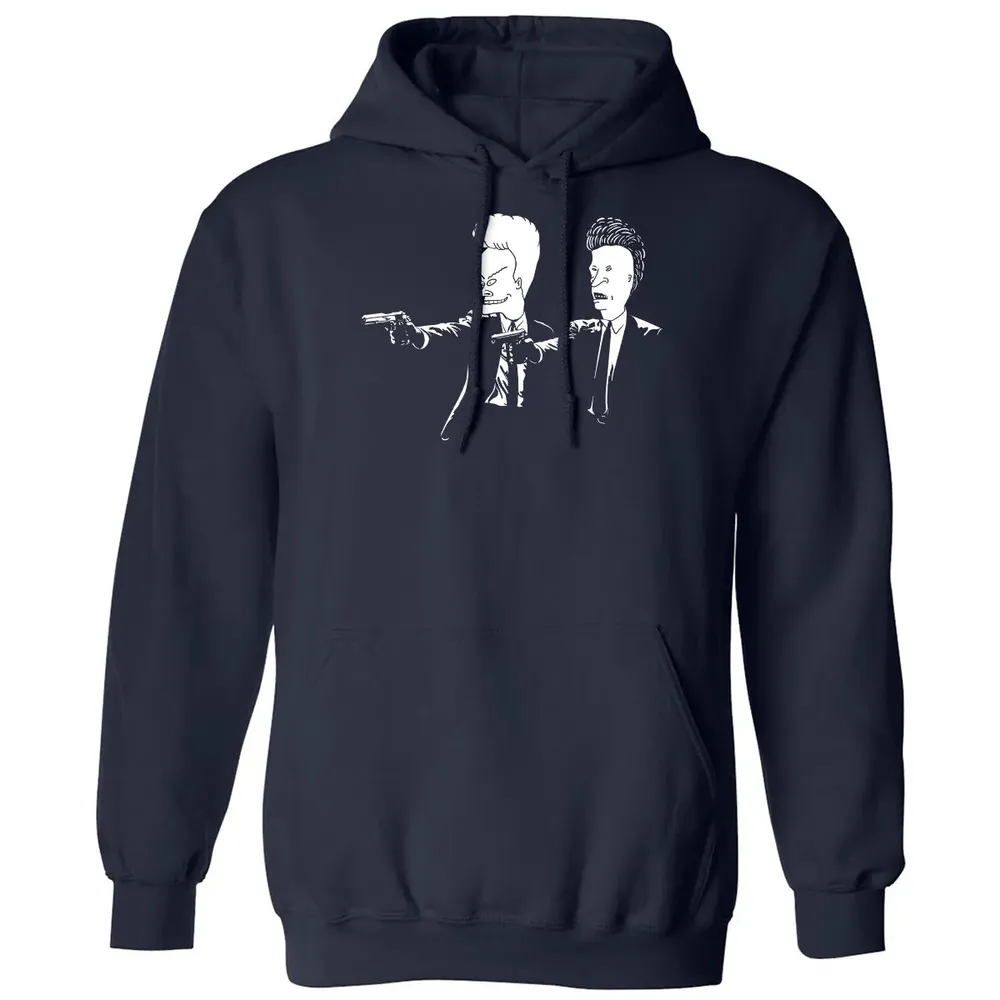 Beavis Butthead Fiction Classic Unisex Hoodie - 2