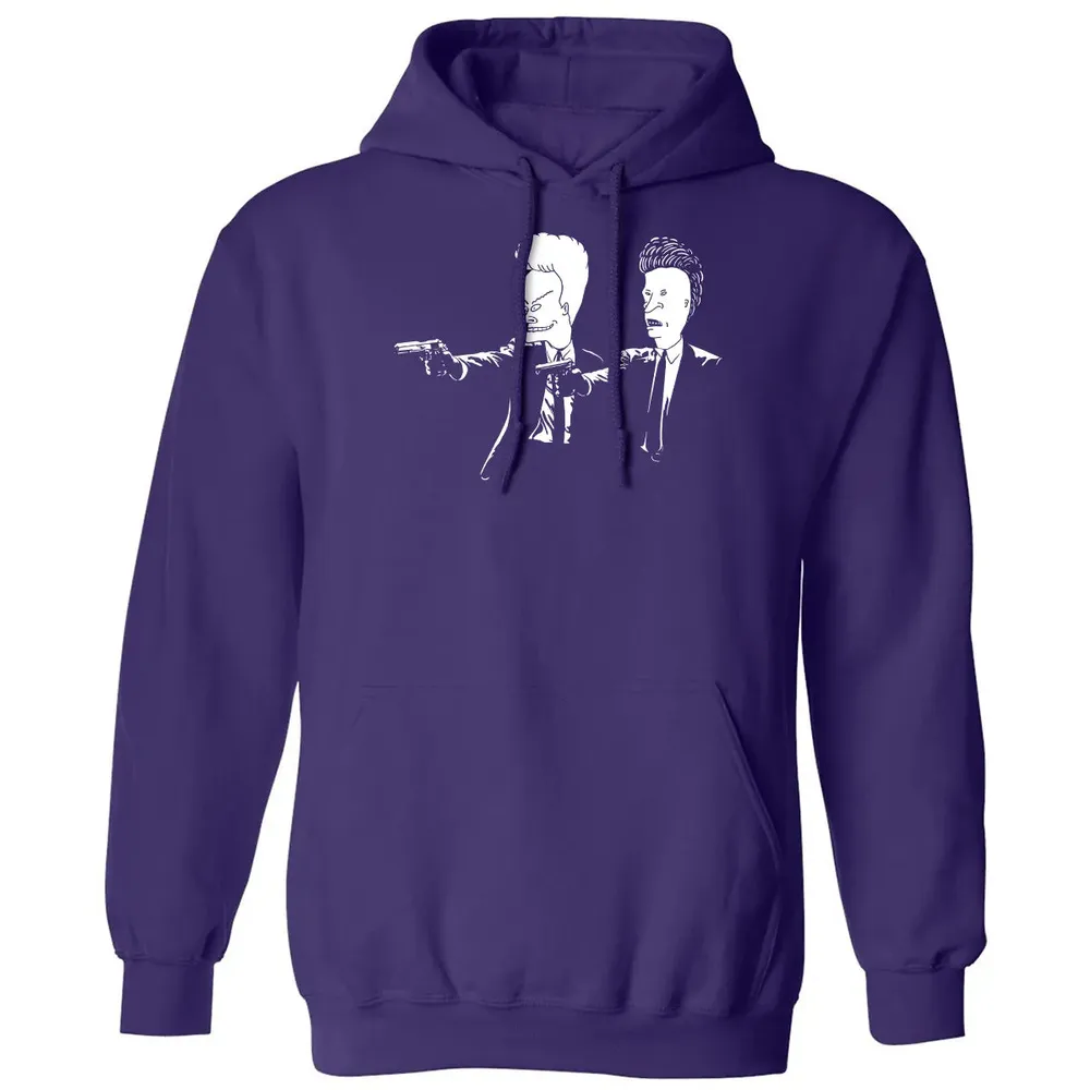 Beavis Butthead Fiction Classic Unisex Hoodie - 6