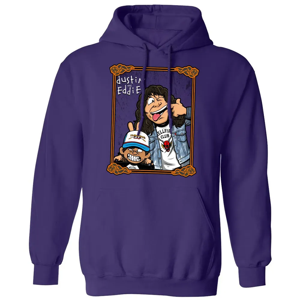 Dustin and Eddie Classic Unisex Hoodie - 6