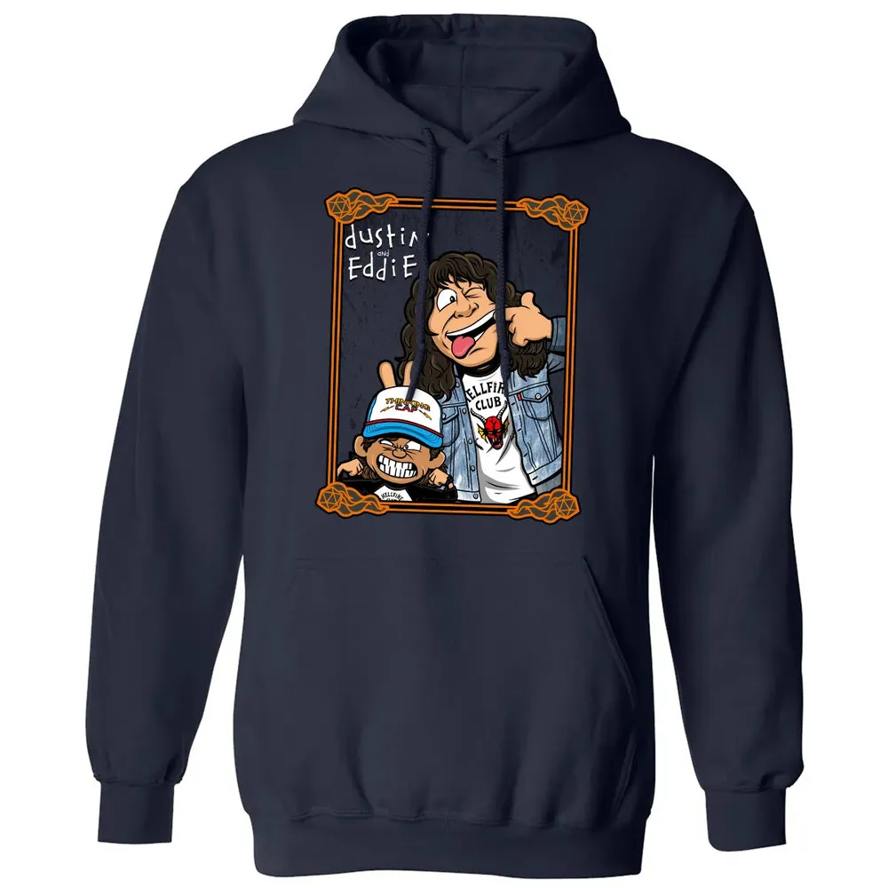 Dustin and Eddie Classic Unisex Hoodie - 2