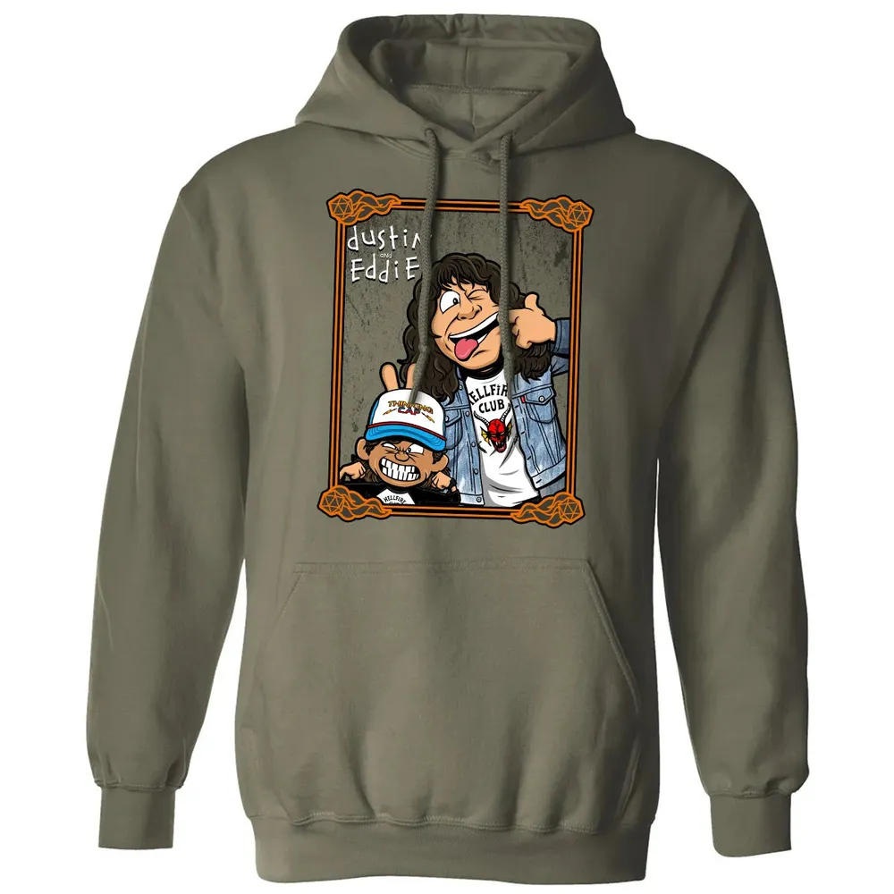 Dustin and Eddie Classic Unisex Hoodie - 4