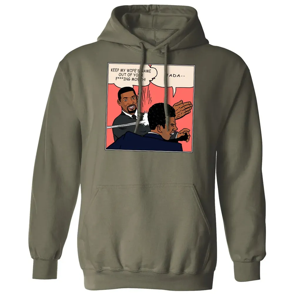 Keep my wife's name out of your f***ing mouth! Classic Unisex Hoodie - 4