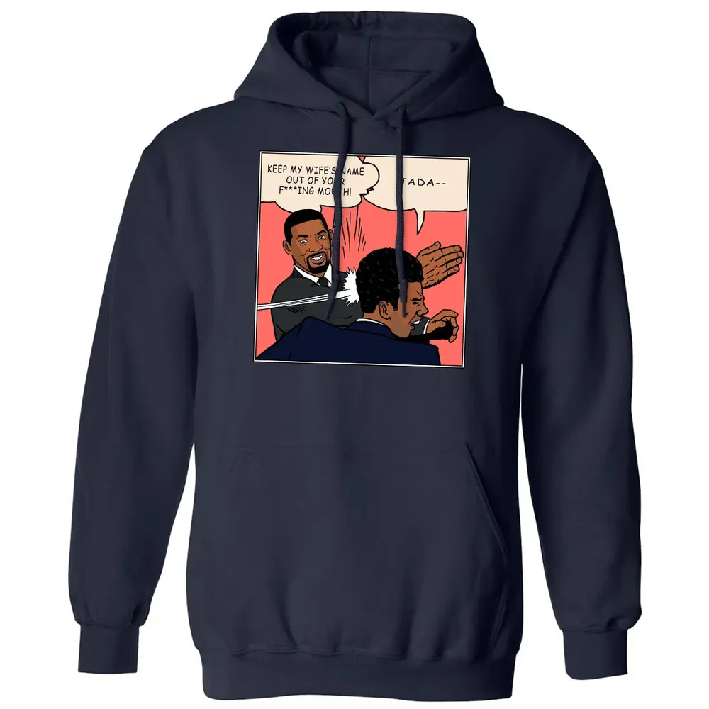 Keep my wife's name out of your f***ing mouth! Classic Unisex Hoodie - 2