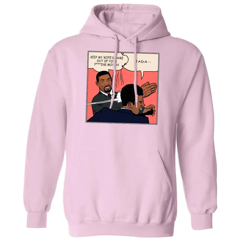 Keep my wife's name out of your f***ing mouth! Classic Unisex Hoodie - 3