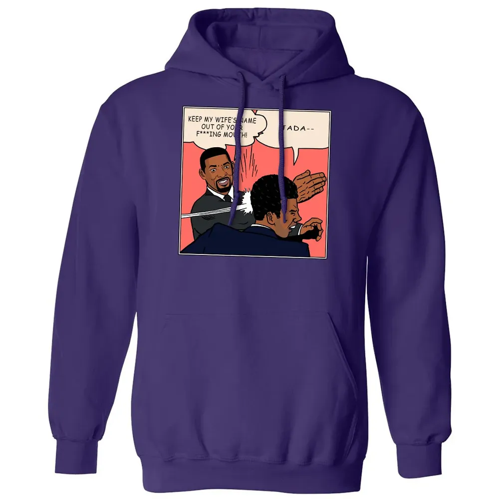 Keep my wife's name out of your f***ing mouth! Classic Unisex Hoodie - 6
