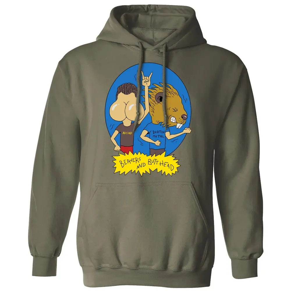 Beavers and Butt-Head Classic Unisex Hoodie - 4