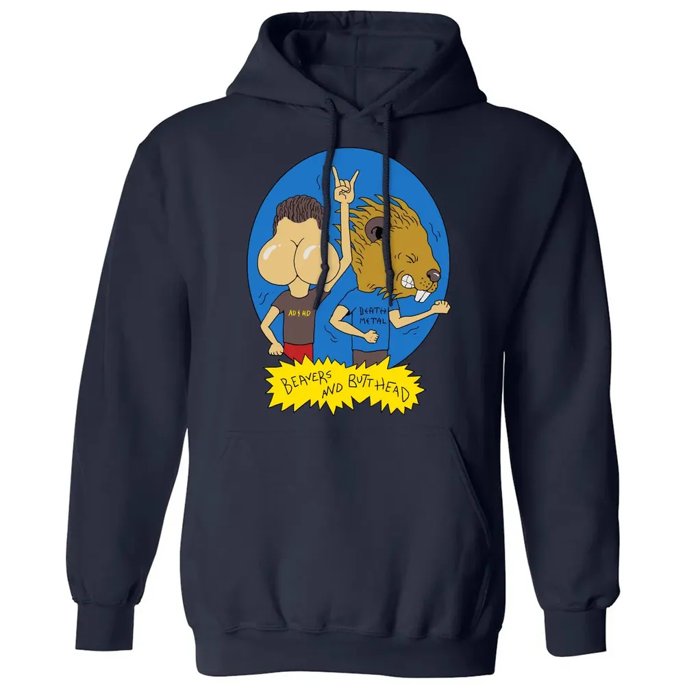 Beavers and Butt-Head Classic Unisex Hoodie - 2