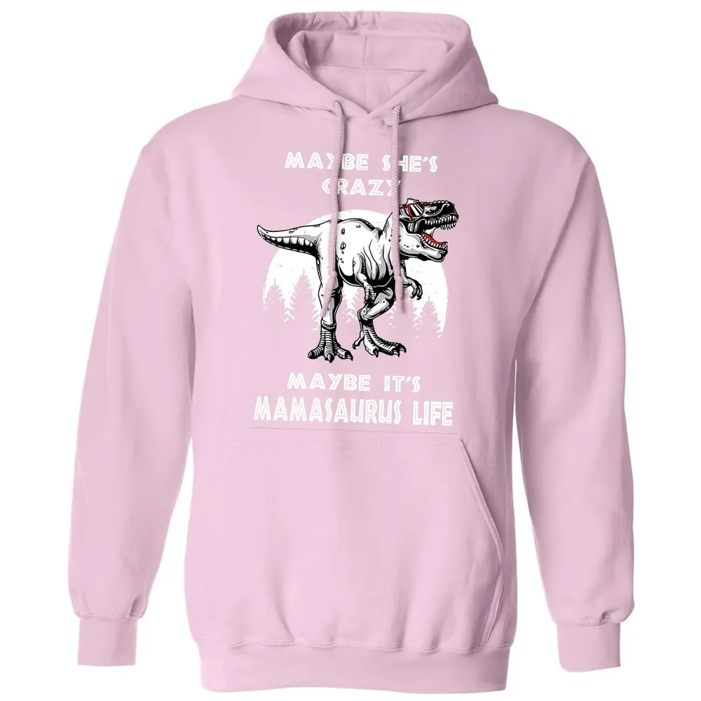 Maybe It's Mamasaurus Life Classic Unisex Hoodie - 3