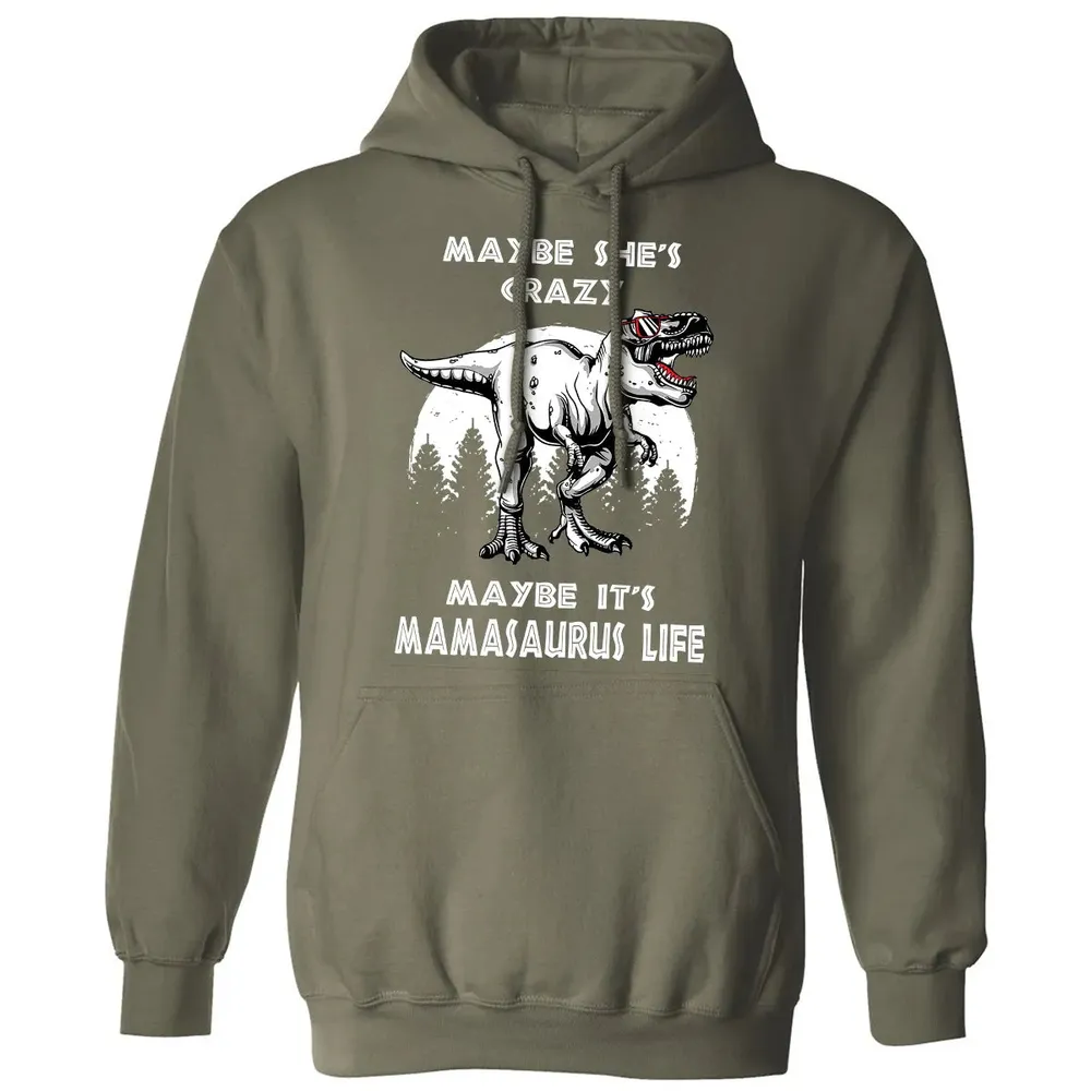 Maybe It's Mamasaurus Life Classic Unisex Hoodie - 4