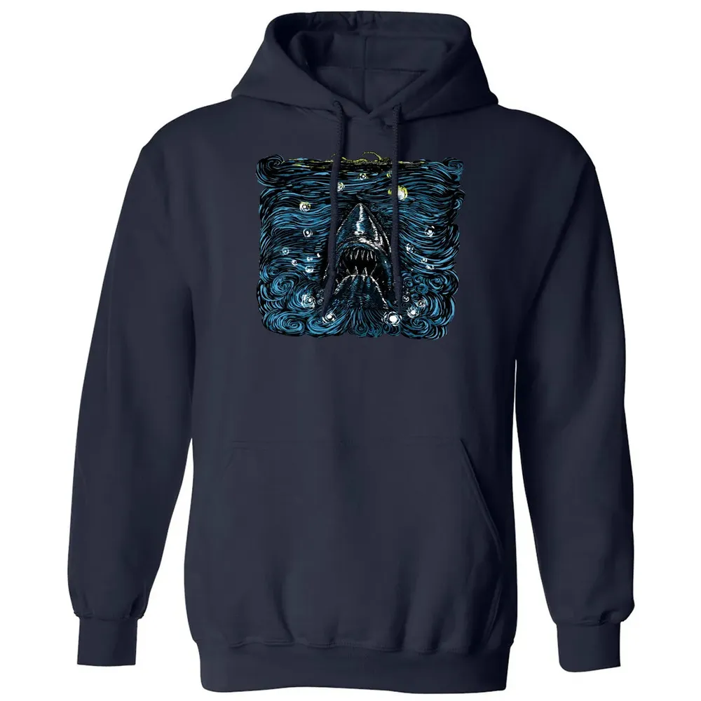 Shark Starry Classic Unisex Hoodie - 2