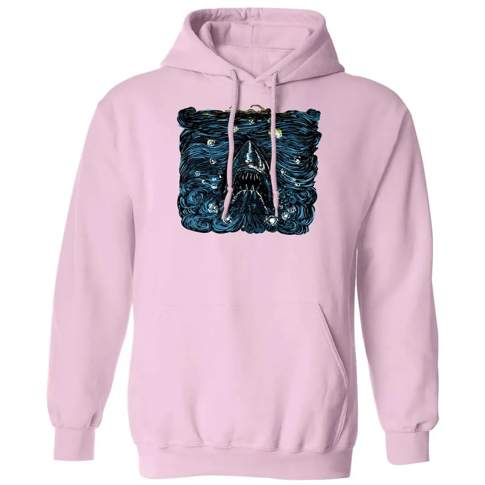 Shark Starry Classic Unisex Hoodie - 3