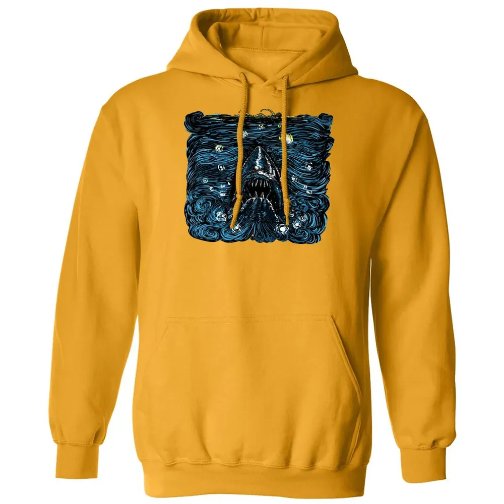 Shark Starry Classic Unisex Hoodie - 12