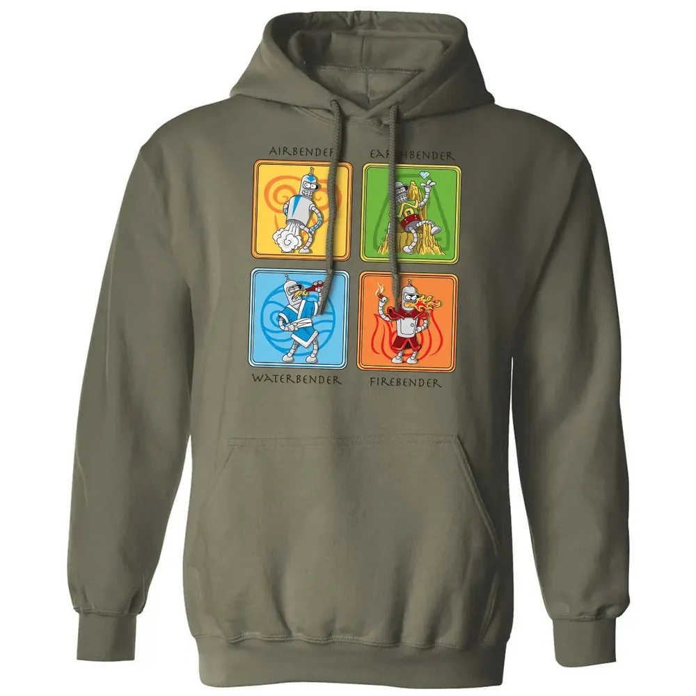 Bender Avatar Classic Unisex Hoodie - 4