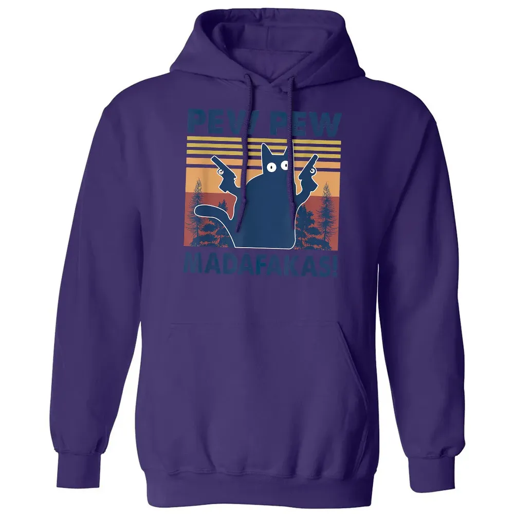 Cat Pew Pew Madafakas Classic Unisex Hoodie - 6