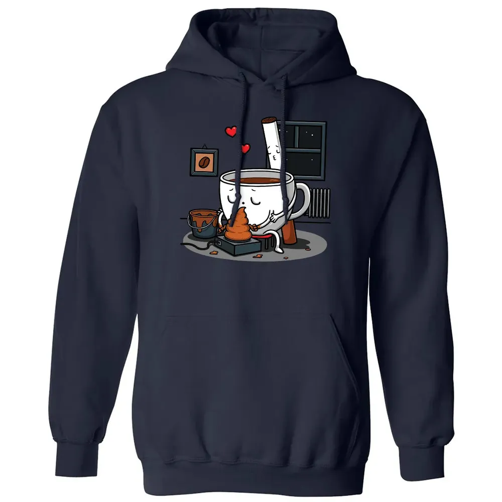 Coffee and Cigarette Classic Unisex Hoodie - 8