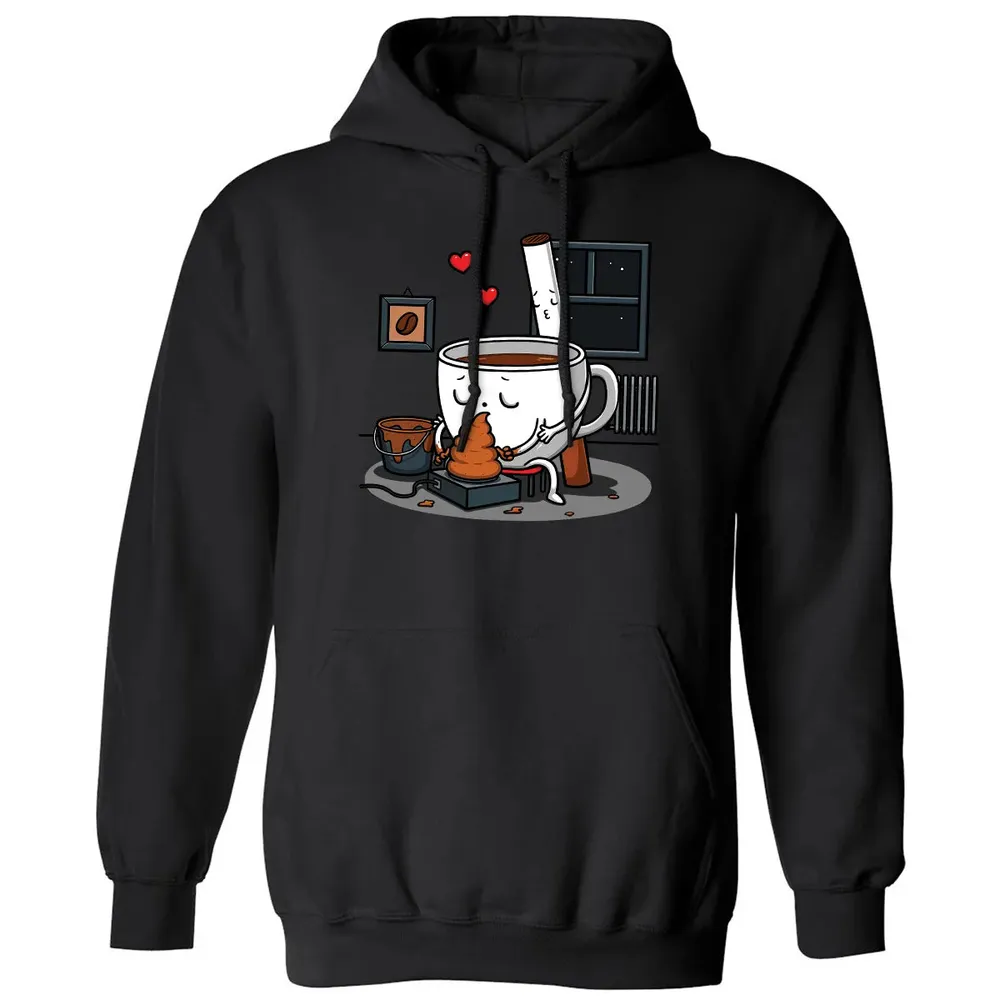Coffee and Cigarette Classic Unisex Hoodie - 11