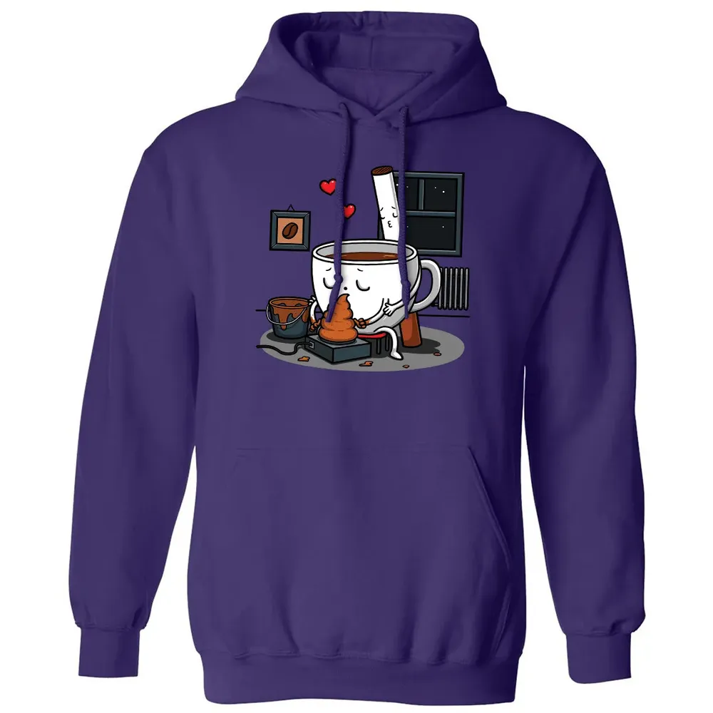 Coffee and Cigarette Classic Unisex Hoodie - 6