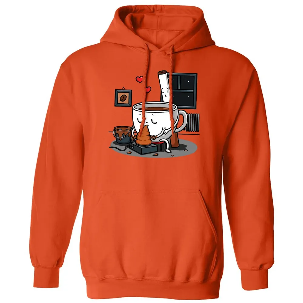 Coffee and Cigarette Classic Unisex Hoodie - 10