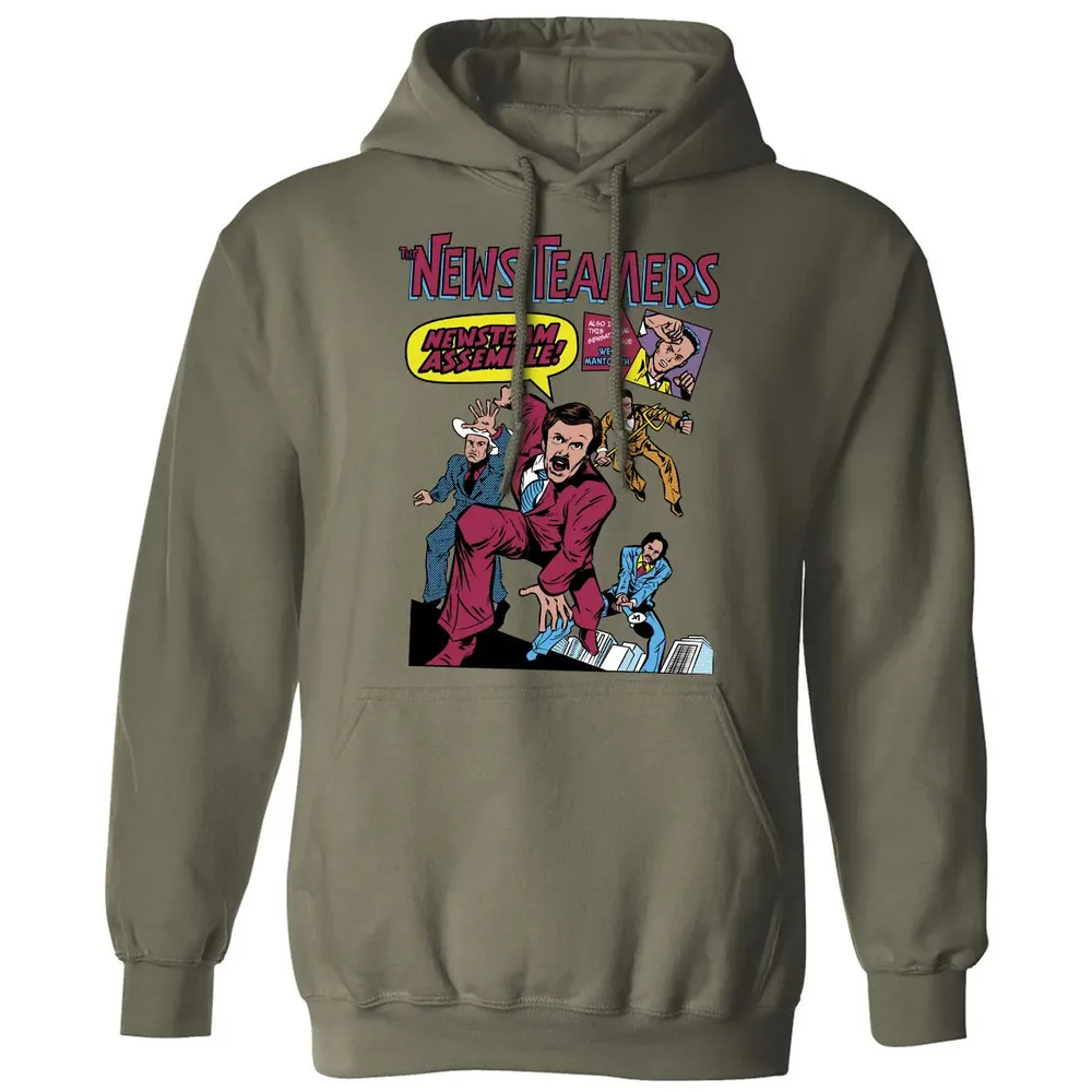 News Team Assemble Classic Unisex Hoodie - 4