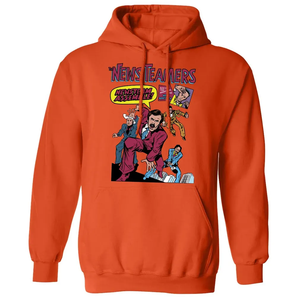 News Team Assemble Classic Unisex Hoodie - 10