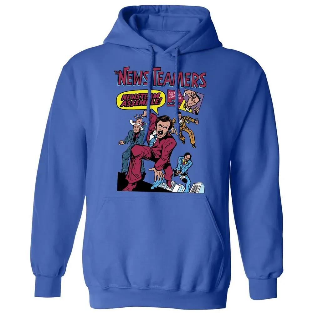 News Team Assemble Classic Unisex Hoodie - 9