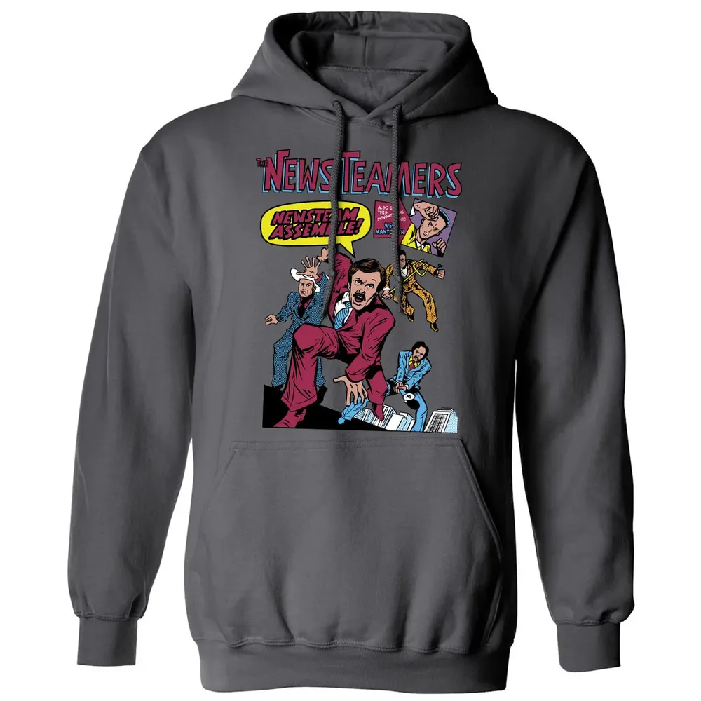 News Team Assemble Classic Unisex Hoodie - 7