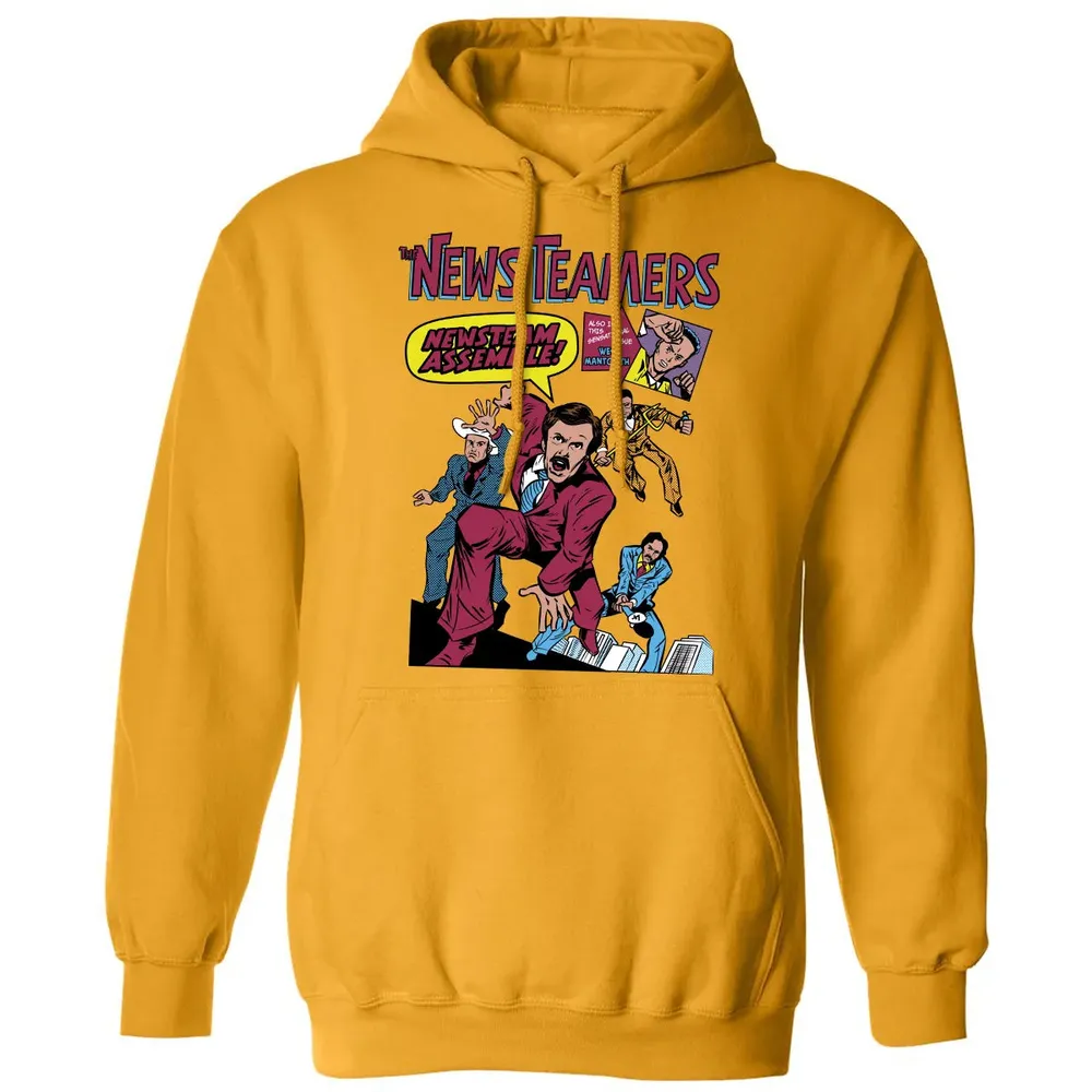 News Team Assemble Classic Unisex Hoodie - 12
