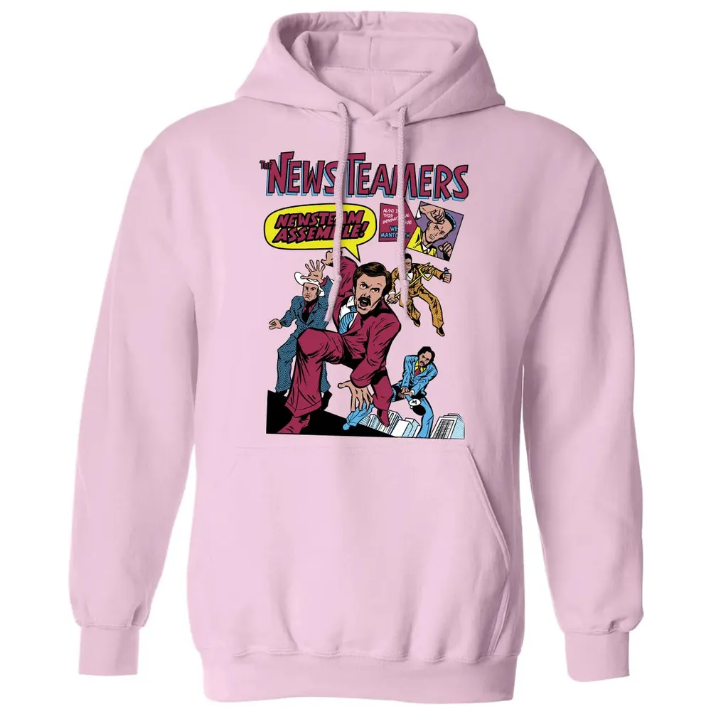 News Team Assemble Classic Unisex Hoodie - 3