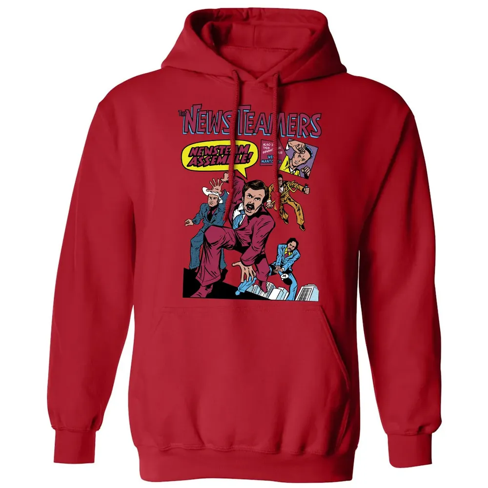 News Team Assemble Classic Unisex Hoodie - 5