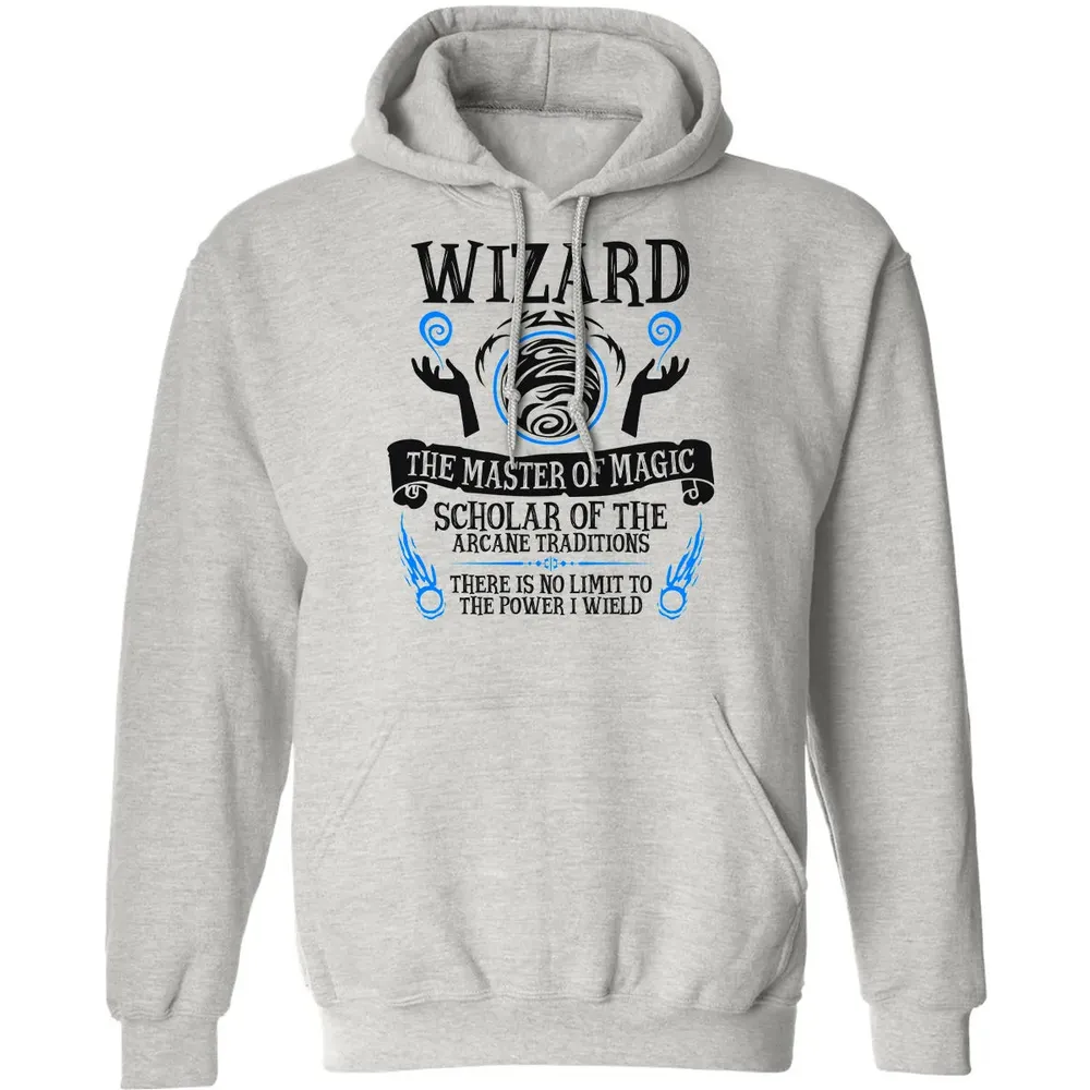 WIZARD, The Master of Magic (Black Text) Classic Unisex Hoodie - 2