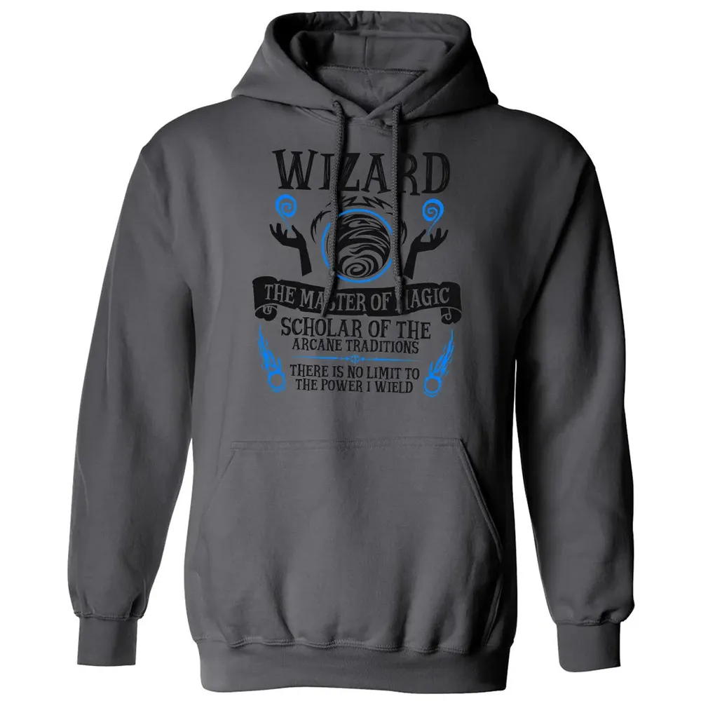 WIZARD, The Master of Magic (Black Text) Classic Unisex Hoodie - 7