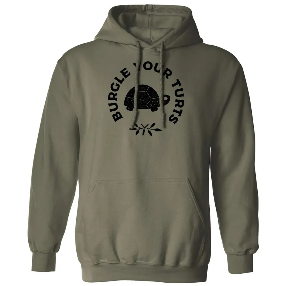 Burgle Your Turts Classic Unisex Hoodie - 4